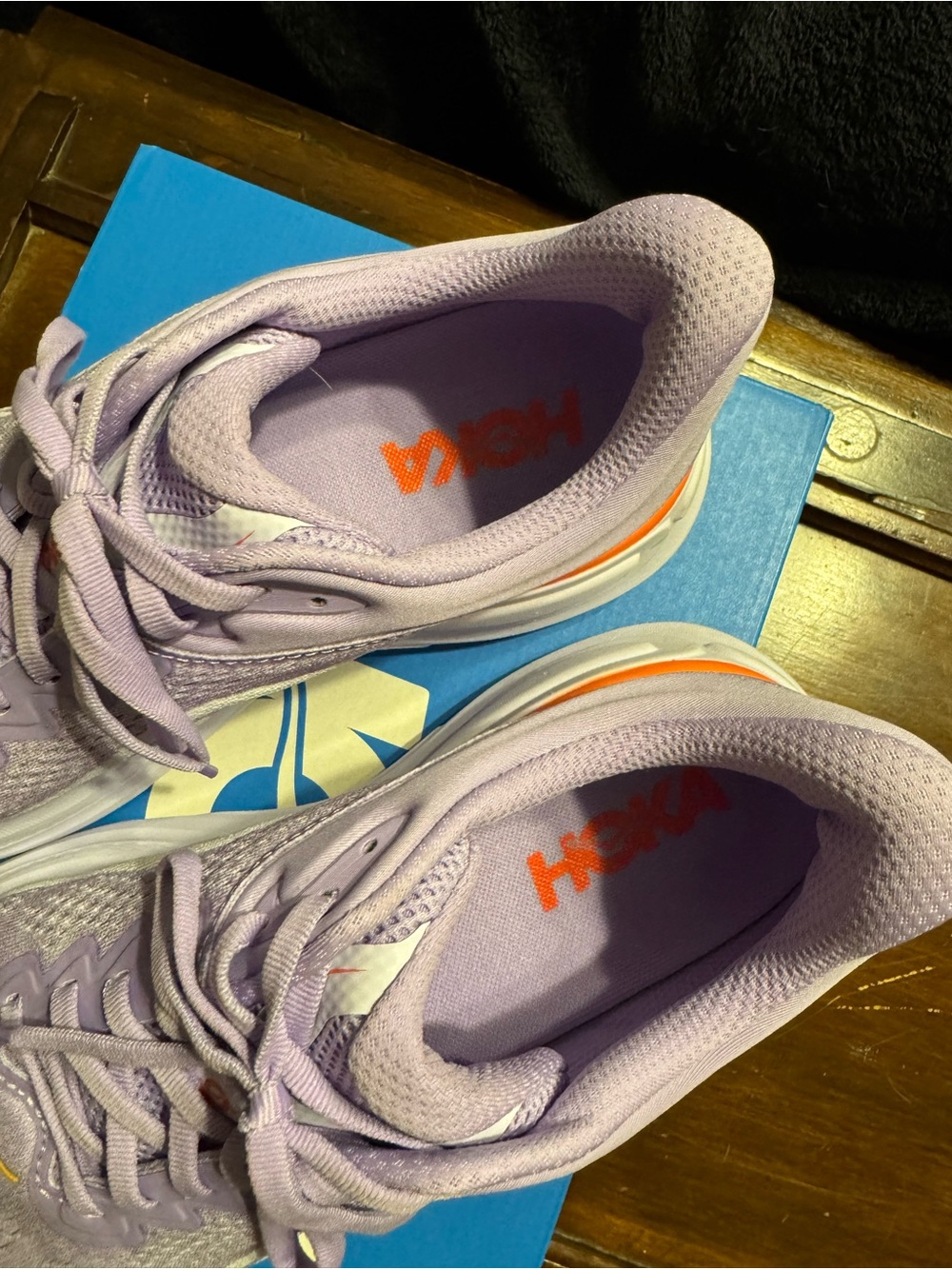 HOKA Bondi 9 Women’s Lavender Running Shoes - Picture 2 of 5
